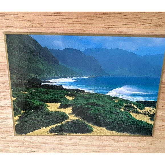 Vintage Island Heritage Postcard - View From Ka'ena Point Oahu Hawaii Sku 0323 - Picture 1 of 4
